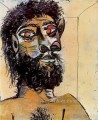 Head of Bearded Man 1956 cubist Pablo Picasso